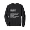 Beverly Name Sweatshirt view 1