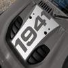Hood Decal Sticker 1941 to fit Hard Rock Rubicon Jeep Wrangler JK JKU 2007-2018 (White) view 1