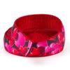 Country Brook Design - Romantic Hearts Ribbon on Red Nylon Webbing (1 Inch, 10 Yards) view 4