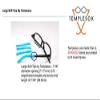 Soft Eyeglass Temple Tip Sleeves for Men, Women & Kids - (Purple, Small) view 2