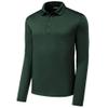 DRIEQUIP Men's UPF 50 Protection Long Sleeve Performance Polo-S-ForestGreen view 1