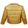 Awesome21 Solid Basic Quilted Light Padded Jacket Dark Mustard S view 3