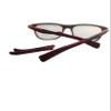 Soft Eyeglass Temple Tip Sleeves for Men, Women & Kids - Burgundy Small view 3