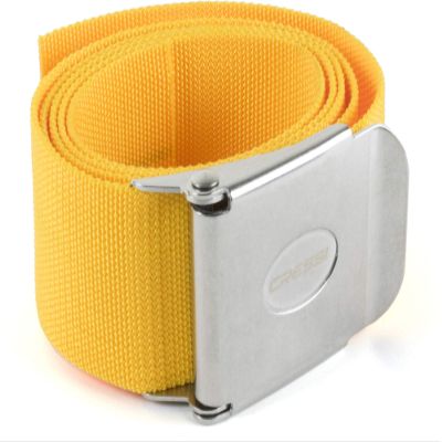 Cressi Paros Nylon Weight Belt, Yellow