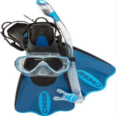 Cressi Palau SAF Set, Blue, S/M