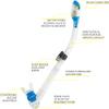 Cressi Palau SAF Set, Blue, S/M view 3