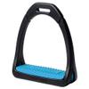 COMPOSITI Women's Premium Profile Lightweight Extremely Strong Horse Riding Polymer Stirrups, Light Blue view 1