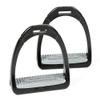 COMPOSITI Women's Premium Profile Lightweight Extremely Strong Horse Riding Polymer Stirrups, Grey view 2