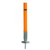Gunn & Moore GM - Cricket Stump - Steel Sprung Springback Practice Target - Half Height - Orange view 1