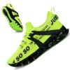 COKAFIL Mens Running Shoes Athletic Walking Blade Tennis Shoes Fashion Sneakers,Green,8.5 view 4