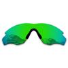 Puzzley Mirror Polarized Replacement Lenses for Oakley M2 Frame Asian Fit (AF) OO9345 Sunglasses - Green Mirror Polarized view 1