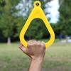 Alomejor Pull Up Ring Kids Gymnastic Rings for Upper Body Strength Fitness Training Exercise Pull Ups(Yellow) view 2
