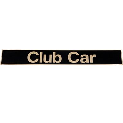 Club Car Precedent Golf Cart Name Plate