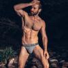 BSHETR Men's Jockstraps Athletic Supporters 4-Pack Cotton Work Out Underwear (4-Pack, size M:28"-30",71cm-76cm) view 2