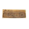 EZGO 2005-Up Golf Cart Shuttle Name Plate Decal view 1