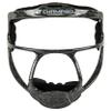 CHAMPRO Rampage Fastpitch Softball Fielders Ultra Lightweight Protective Face Mask , Heather Black, Youth view 1