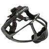 CHAMPRO Rampage Fastpitch Softball Fielders Ultra Lightweight Protective Face Mask , Heather Black, Youth view 3