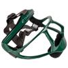 CHAMPRO Rampage Fastpitch Softball Fielders Ultra Lightweight Protective Face Mask, Forest Green view 3