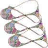 OROCOJUCO 3-Pack Men Cotton String Thong Underwear Contour Pouch Tangs Pink M view 1