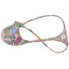 OROCOJUCO 3-Pack Men Cotton String Thong Underwear Contour Pouch Tangs Pink M view 2