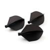 CUESOUL TERO AK4 Black Dart Flights Shield Shape,Set of 3 pcs(CS-AK4+1DPYS) view 2