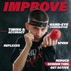 Champs MMA Boxing Reflex Ball Set with Punch Counter App | 4 Balls with Varying Weights, Headband & 4 Spare Strings to Improve Speed, Hand Eye Coordination Training | Boxing Equipment, MMA Gear Gift view 2