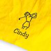 101 BEACH Personalized Women's Golf Bag Towel with Embroidered Name (Gold - Embroidered Name Woman) view 2