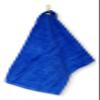 101 BEACH Women's Personalized Cotton Bowling Towel with Embroidered Name with Clip (Royal Blue - Embroidered Name - Woman) view 3