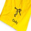 101 BEACH Women's Personalized Cotton Bowling Towel with Embroidered Name with Clip (Gold - Embroidered Name - Woman) view 2