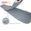 BROWINT Thermolite Sleeping Bag Liner with Zippers for Cold Weather, Lightweight Mummy with Hood & Rectangular Sleep Sack for Adult, Adds Warmth, Thermal Travel Liner, All Season view 4