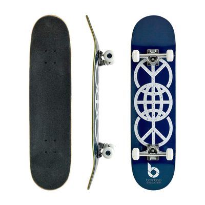 Bamboo Skateboards Complete Skateboard - More Pop, Lighter, Stronger & Lasts Longer Than Most Decks- Includes Deck, Trucks, Wheels, Hardware, ABEC 7 Bearings, Grip Tape, & Bonus Y Tool, 8.0