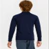 DEVOROPA Youth Boys Compression Thermal Shirts Long Sleeve Undershirt Fleece Baselayer Mock Top Navy S view 2