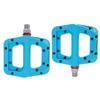 FOOKER MTB Pedals Mountain Bike Pedals 3 Bearing Non-Slip Lightweight Nylon Fiber Bicycle Platform Pedals for BMX MTB 9/16" view 2