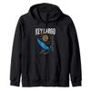 Key Largo Florida Souvenir, Sailing, Beach, Sunsets Zip Hoodie view 1