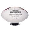 Personalized Custom Football - Dad to Son - Mom to Son - Grandpa to Grandson - Grandma to Grandson - Graduation Birthday Wedding (Mini 9", Personalized) view 2