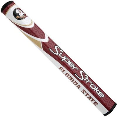 SuperStroke NCAA Golf Putter Grip, University of Florida State (Mid Slim 2.0)| Cross-Traction Surface Texture and Oversized Profile | Even Grip Pressure for a More Consistent Stroke | Non-Slip Grip