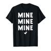 MINE MINE MINE Gull with Fish T-Shirt view 1