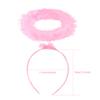 UNIME 2 Pack Angel Halo Headbands Feather Angel Headband Pink Halo Hair band Halloween Christmas Costume Accessory(Pink) view 2