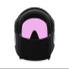 Oakley Flight Tracker Medium Matte Black wPrizm Iced Iridium Snow Goggle view 4
