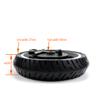 8-inch Scooter Wheel With Brake 8 Inch Solid Wheel With Drum Brake 200mm Tubeless Tyre And Expansion Brake The Hub Width 45mm (wheel and axle cable) view 2