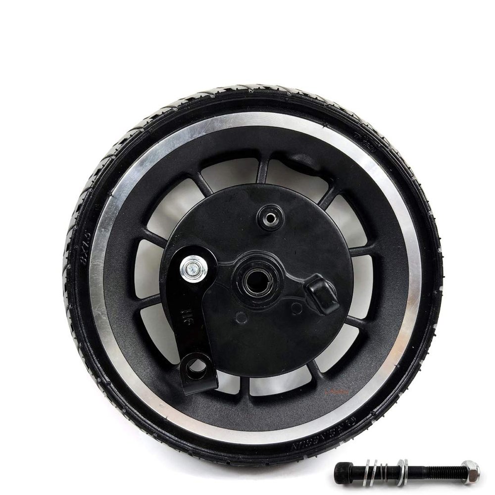 8-inch Scooter Wheel With Brake 8 Inch Solid Wheel With Drum Brake 200mm Tubeless Tyre And Expansion Brake The Hub Width 45mm (wheel with axle)