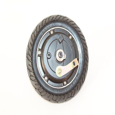 L-faster 24V36V48V 350W High Speed Hub Motor 8 inch Wheel Motor Scooter Brushless Hub Motor with Wheel Tyre Drum Brake Motor Wheel (36V)