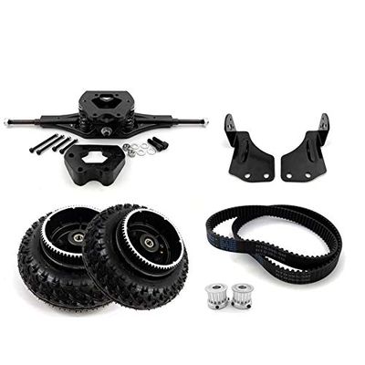 L-faster Off Road Skateboard Truck Mountain Longboard 11 Inch Truck DIY Parts for Off Road Skateboard Downhill Board Components (kit 4)
