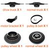 L-faster Off Road Skateboard Truck Mountain Longboard 11 Inch Truck DIY Parts for Off Road Skateboard Downhill Board Components (kit 2) view 2