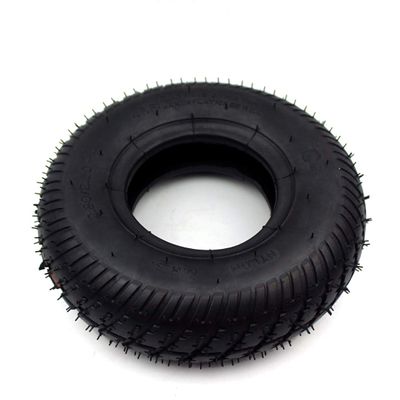 9 Inch Wheelchair Wheel 226mm Scooter Inflation Wheel With Inner Tube 2.80/2.50-4 Pneumatic Tire Alloy Hub Bearing (Outer tire)