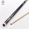 Collapsar CXT020 Pool Cue with Soft Case,Black with Cream Points and Turquoise,Wrapless Dark Gray Curly Maple Handle, 58Inch Professional Pool Stick (Dark Gray Handle, 19 Ounce) view 4
