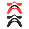 Galvanic Replacement Nosepads for Oakley Razor Blade Sunglass - Red + Black view 1