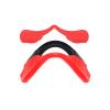 Galvanic Replacement Nosepads for Oakley Razor Blade Sunglass - Red + Black view 2
