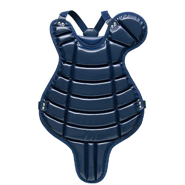 Zett BLP2101A Boys Baseball Hard Catcher Protector, Navy (2900), Made in Japan
