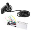 Motor Controller, 36V 350W Waterproof E-Bike Controller Brushless Motor Speed Controller Kit with LCD Panel for E-Bike/Electric Bike/Scooter, Easy to Install view 2